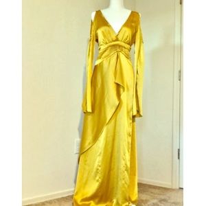 Spotlight Chartreuse Gown 
Color: Chartreuse